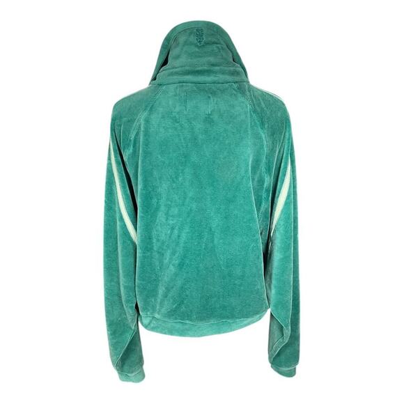 Free People Movement Half Zip Sweater Corduroy Fleece Pullover Small Drawstring - Picture 7 of 15